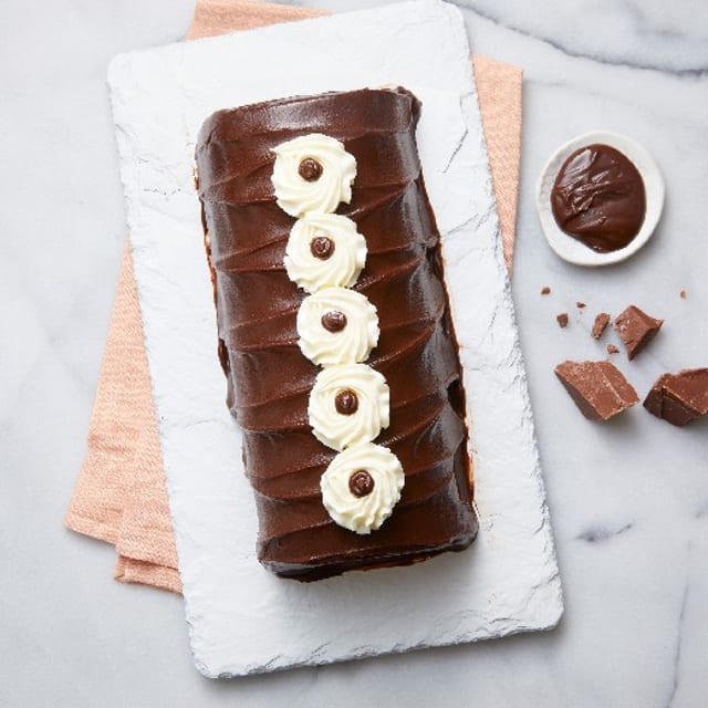 Iced Chocolate Roll.