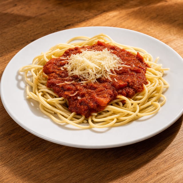 Spaghetti with Puto Combo.