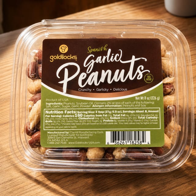 Garlic Peanuts.