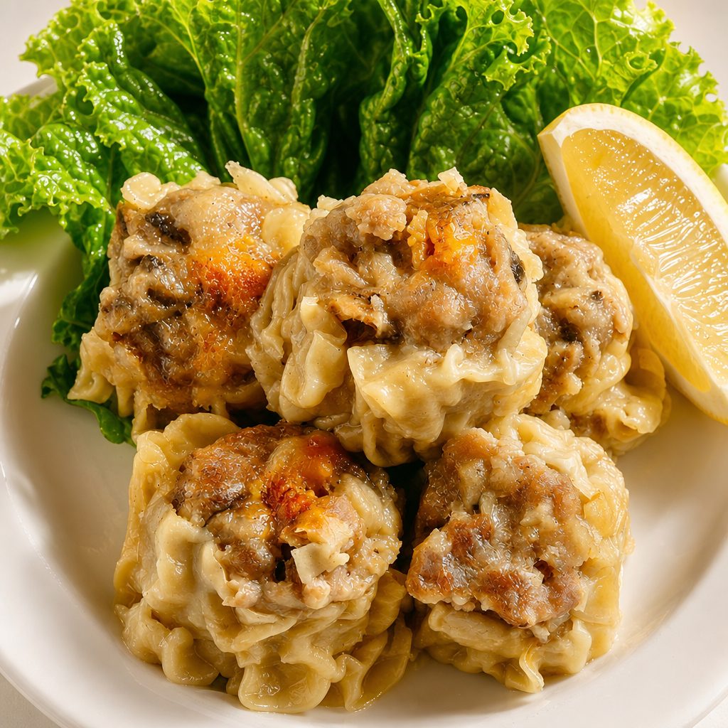 Frozen Siomai - Sweet and Spicy.