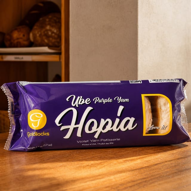 Ube Hopia.