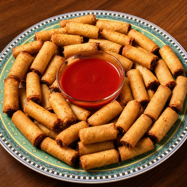 Med PT Lumpia Shanghai Pork and Shrimp.