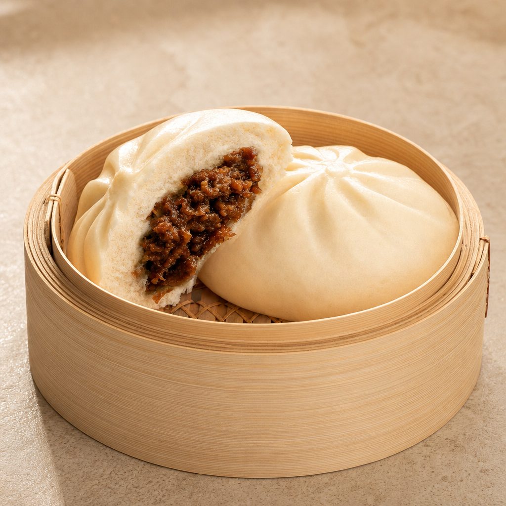 Pork Siopao.